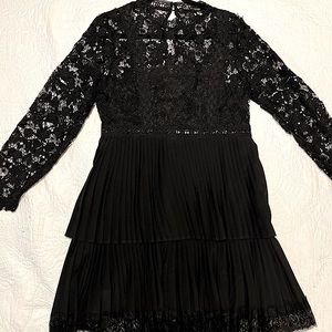 Zara black cocktail dress XL